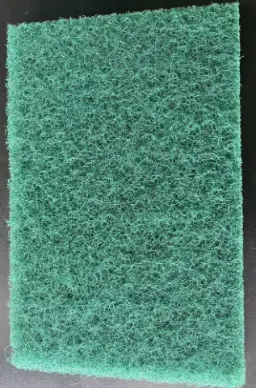 Industrial abrasive scouring pad for metal finishing, surface preparation, and equipment maintenance.