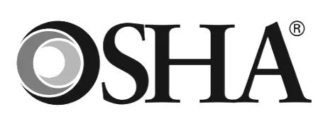 OSHA compliance logo for industrial safety and health workplace standards.